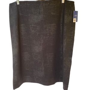Apt. 9 Tummy Control Skirt Black Size XL NWT